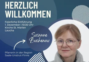 Einführung Pfrn. Susanne Buchenau | Foto: Grafik: Kirchenkreis Naumburg-Zeitz