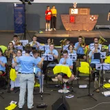 Jungbläsercamp Abschlussgottesdienst Musical Noah  (c) Kirchenkreis Naumburg-Zeitz, Ilka Ißermann