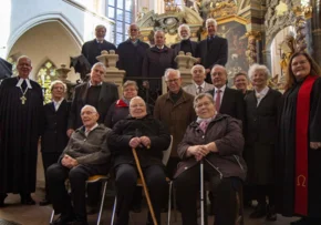 Ordinationsjubiläum in der Wenzelskirche Naumburg | Foto: (c) Kirchenkreis-Naumburg-Zeitz, Ilka Ißermann