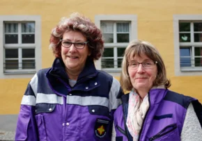 Isabell Prims und Dorothea Schütz, Teamleiterinnen der Notfallseelsorge BLK | Foto: (c) Kirchenkreis Naumburg-Zeitz, Daniel Thieme