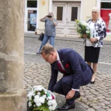 Gedenkveranstaltung für Oskar Brüsewitz 2024  (c) Kirchenkreis Naumburg-Zeitz, Ilka Ißermann