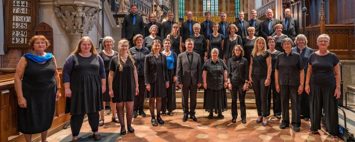 Naumburger Kammerchor im Dom zu Güstrow Juli 2023